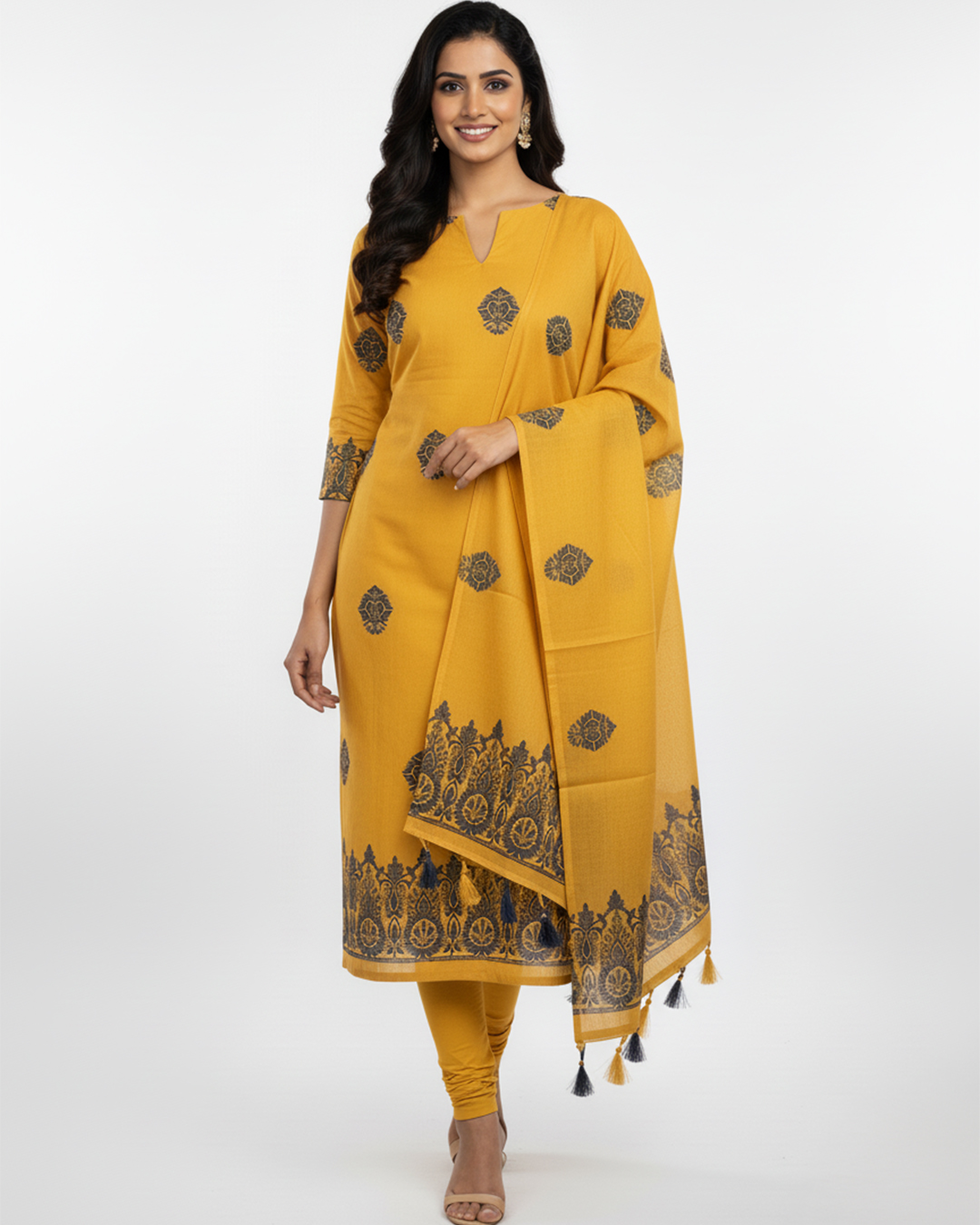 Cotton Two-Piece Suit Sets – Colour Customization